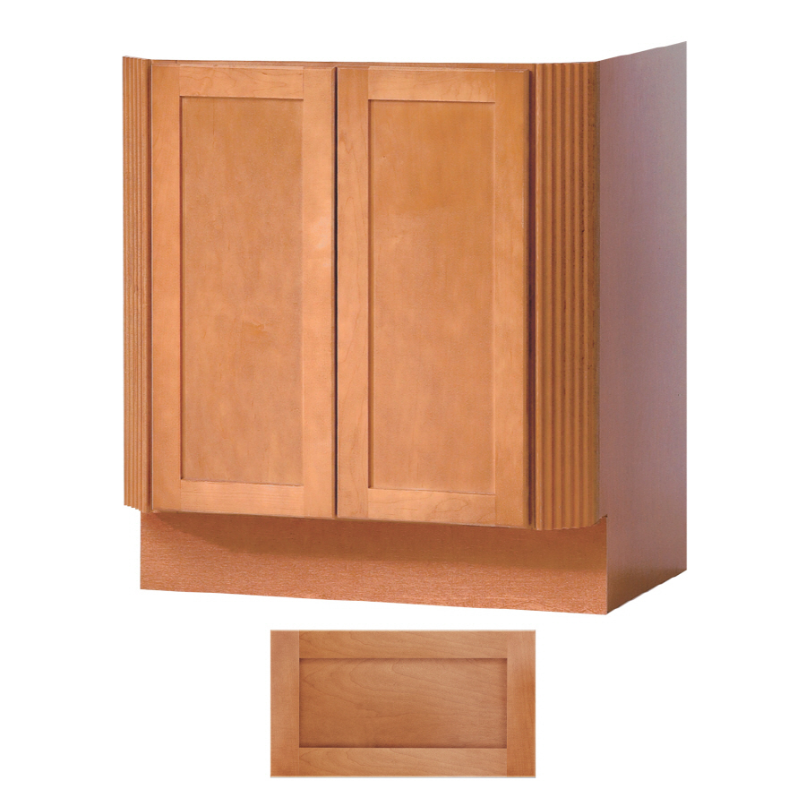 Insignia Crest 30 in x 24 in Cinnamon Transitional Bathroom Vanity