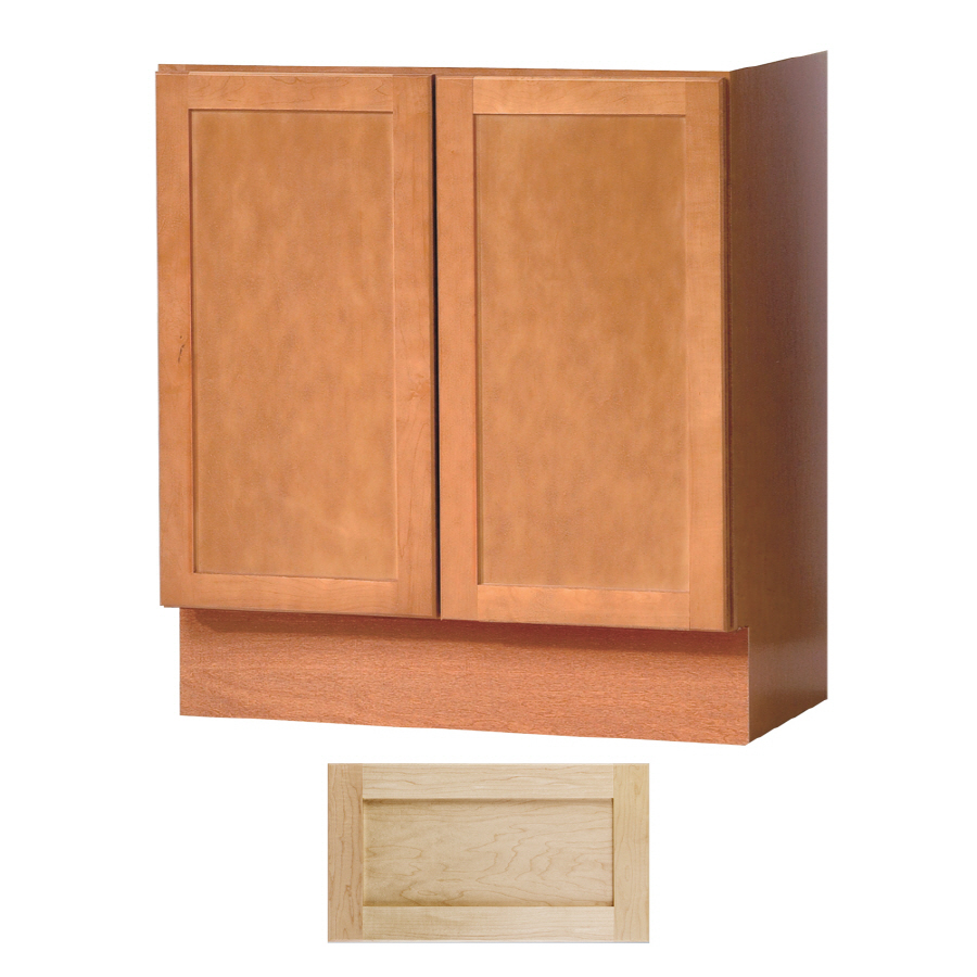 Insignia Crest 30 in x 21 in Natural Maple Transitional Bathroom Vanity