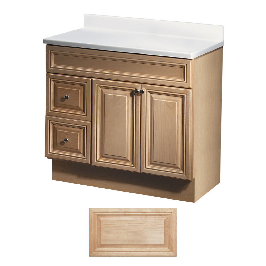 Insignia Ridgefield 36 in x 21 in Natural Maple Traditional Bathroom Vanity