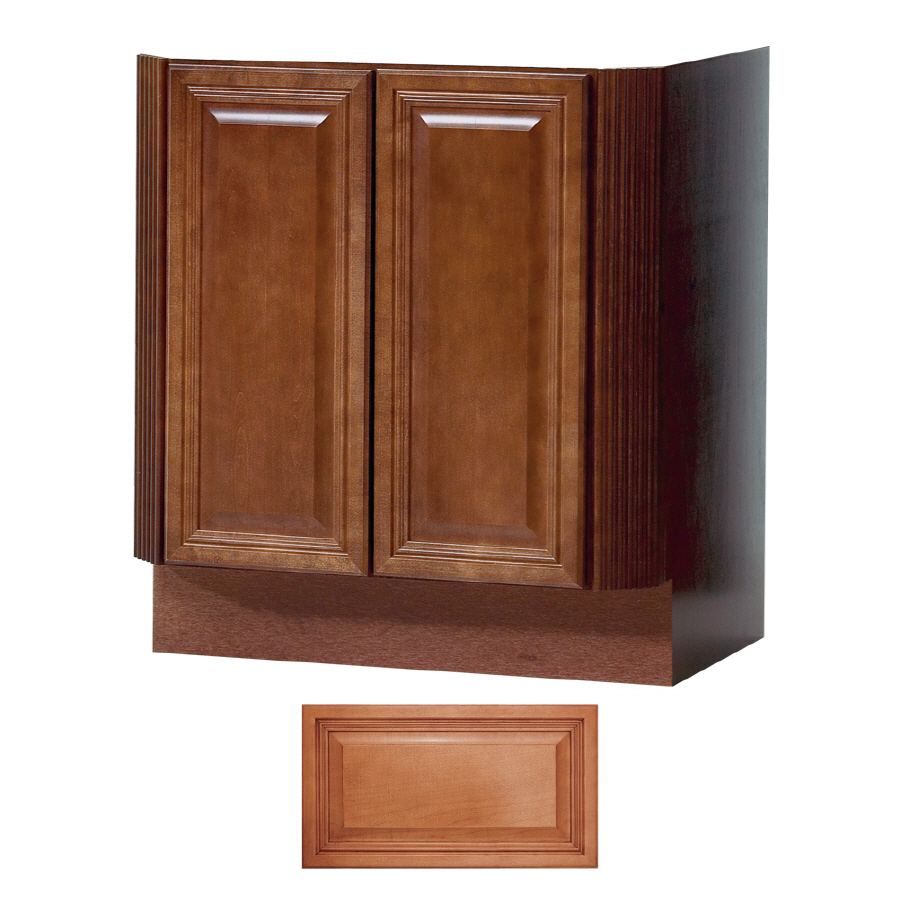 Insignia Ridgefield 30 in x 24 in Cinnamon Traditional Bathroom Vanity