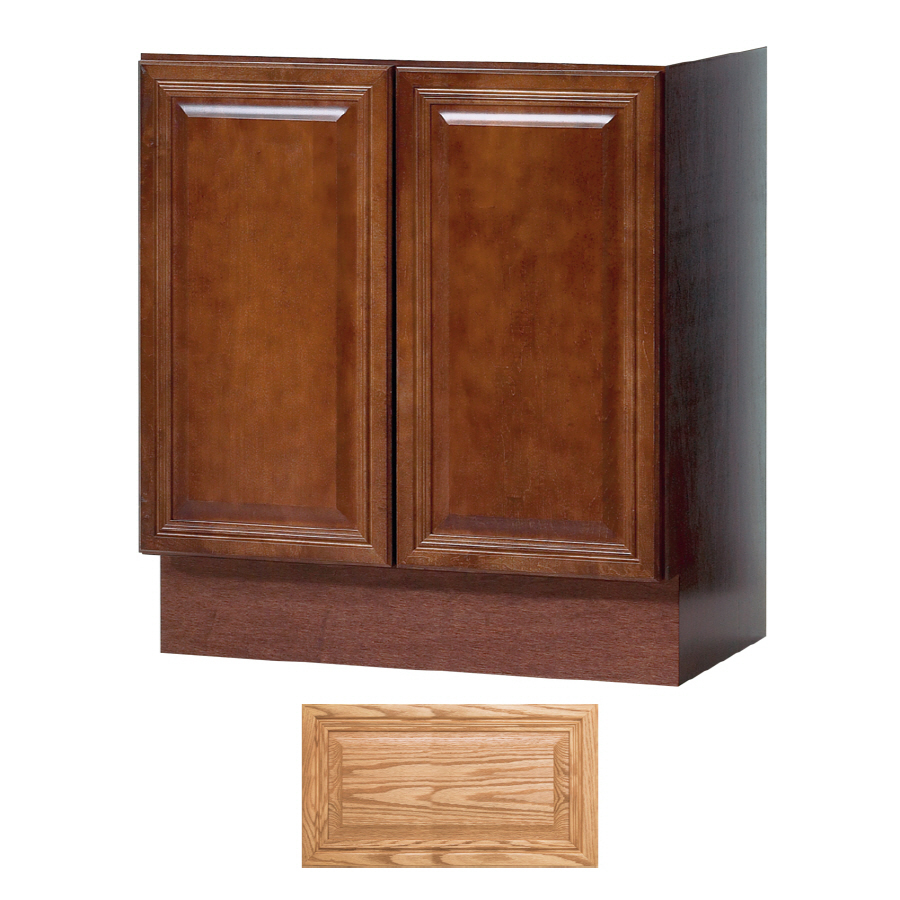 Insignia Ridgefield 36 in x 21 in Medium Oak Traditional Bathroom Vanity