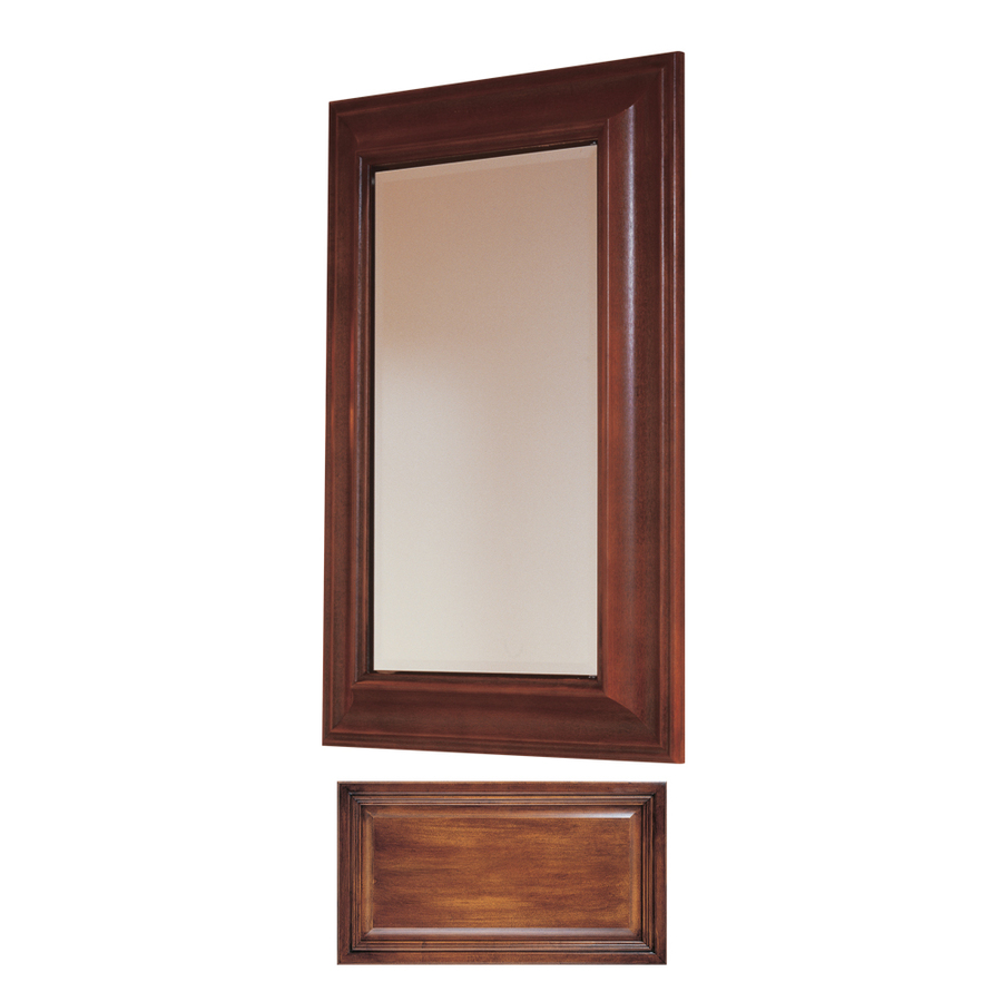 Insignia Insignia 30 in H x 20 in W Antique Cognac Maple Recessed Medicine Cabinet