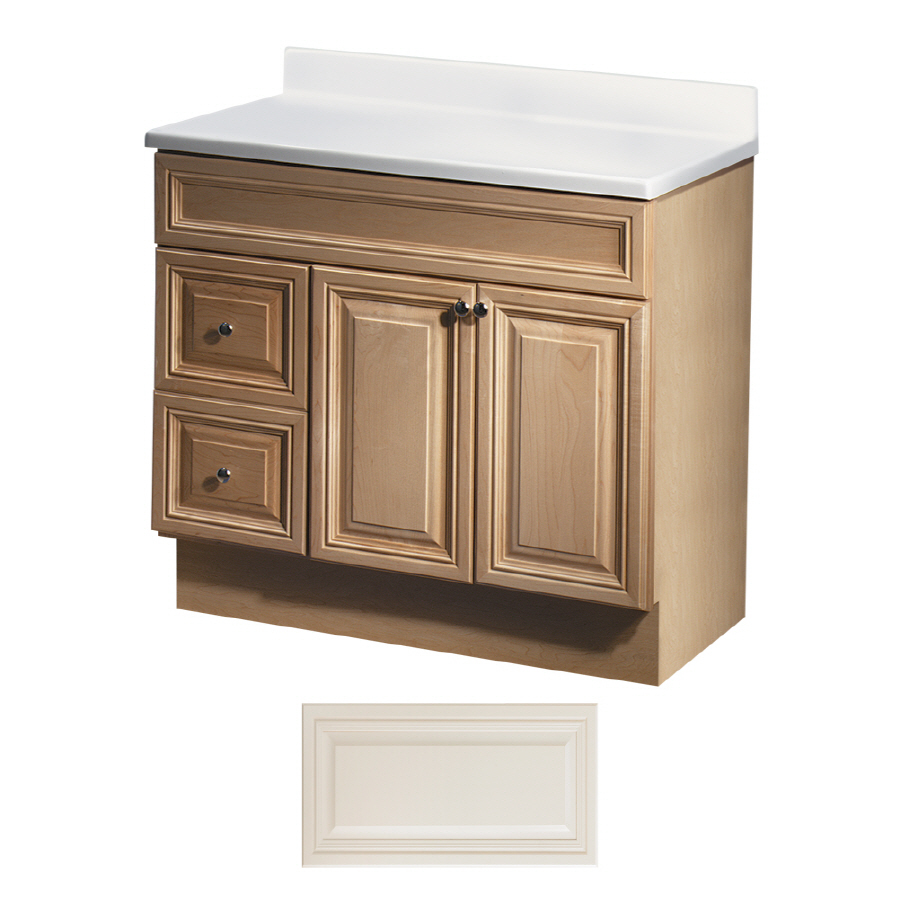 Insignia Ridgefield 36 in x 21 in Vanilla Traditional Bathroom Vanity