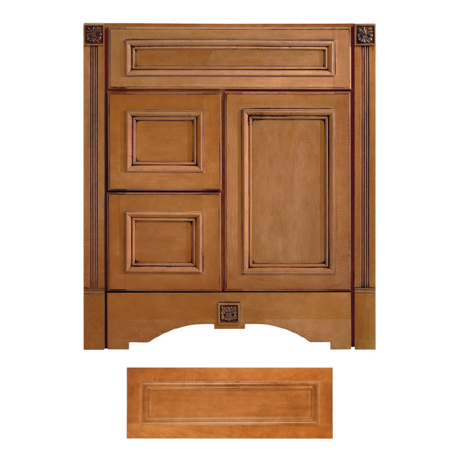 Architectural Bath Tuscany 36 in x 21 in Cinnamon Traditional Bathroom Vanity