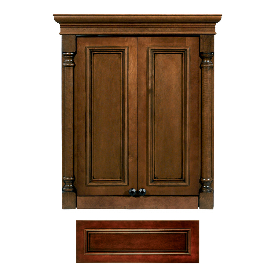 Architectural Bath Savannah 31 in H x 26 1/2 in W x 8 1/2 in D Wall Cabinet