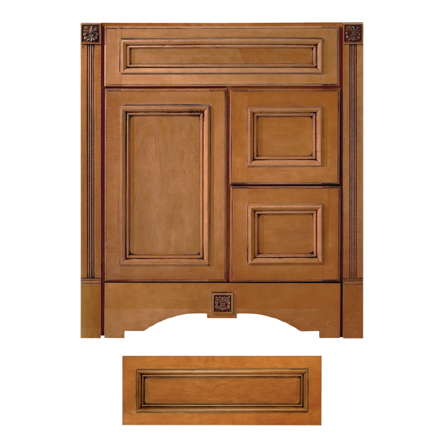 Architectural Bath Tuscany 36 in x 21 in Cinnamon Traditional Bathroom Vanity