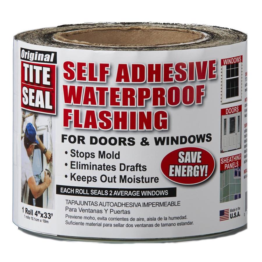 TITE SEAL 4 in x 35 ft Rubberized Asphalt Flashing