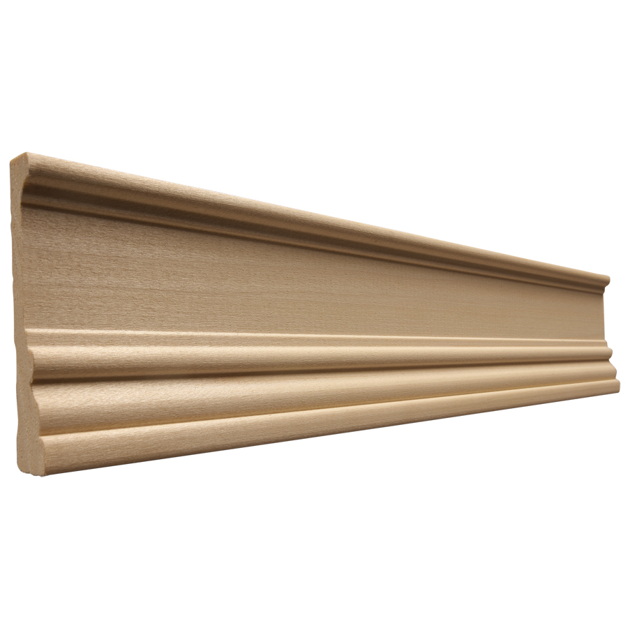 EverTrue 0.688 in x 3.5 in x 7.33 ft Interior Poplar Casing Moulding (Pattern P 450)