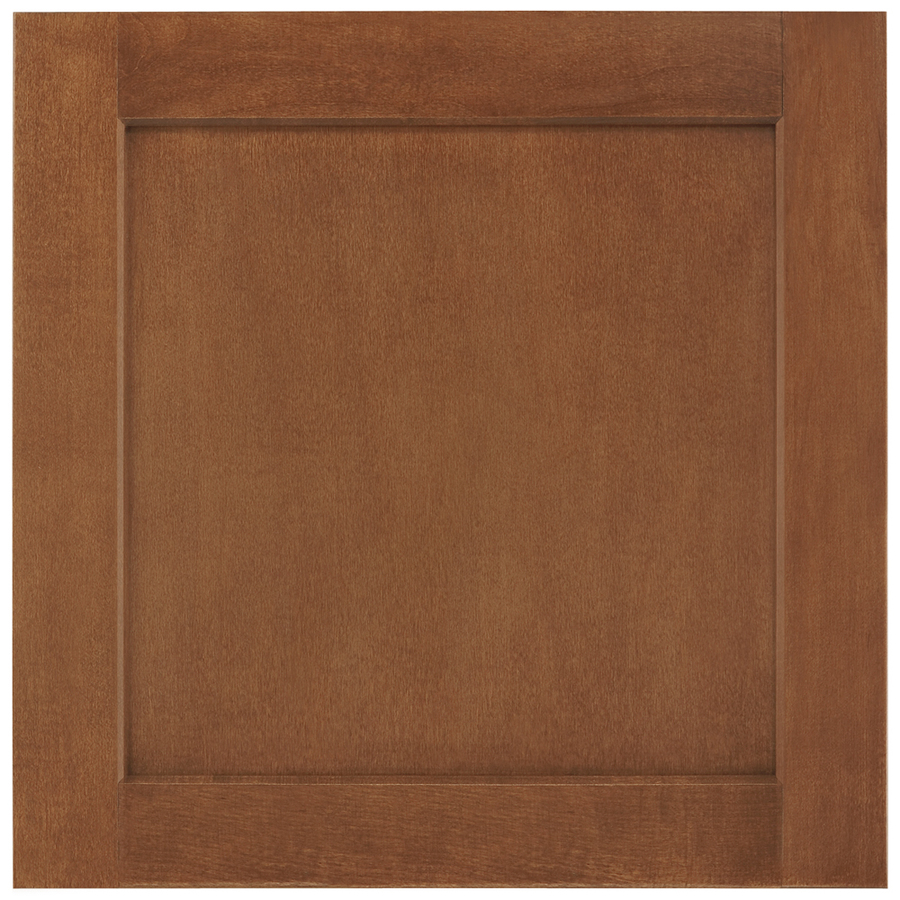Shenandoah Breckenridge 14.5 in x 14.56 in Cognac Maple Square Cabinet Sample