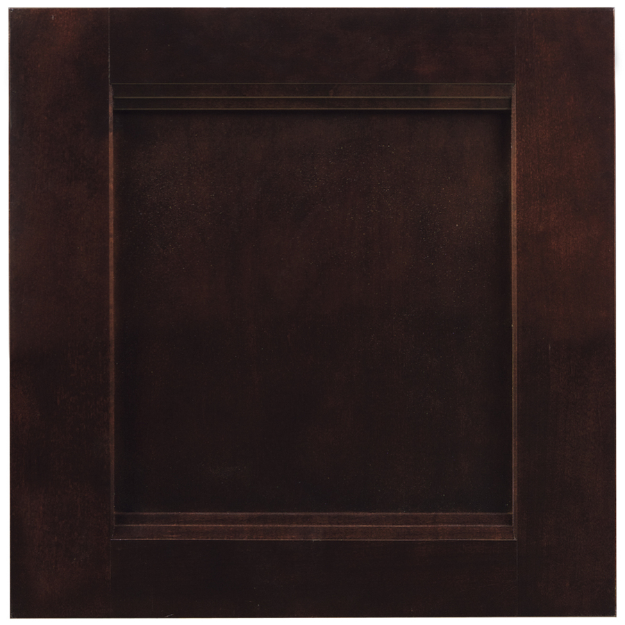 Shenandoah Solana 14.5 in x 14.56 in Java Cherry Square Cabinet Sample