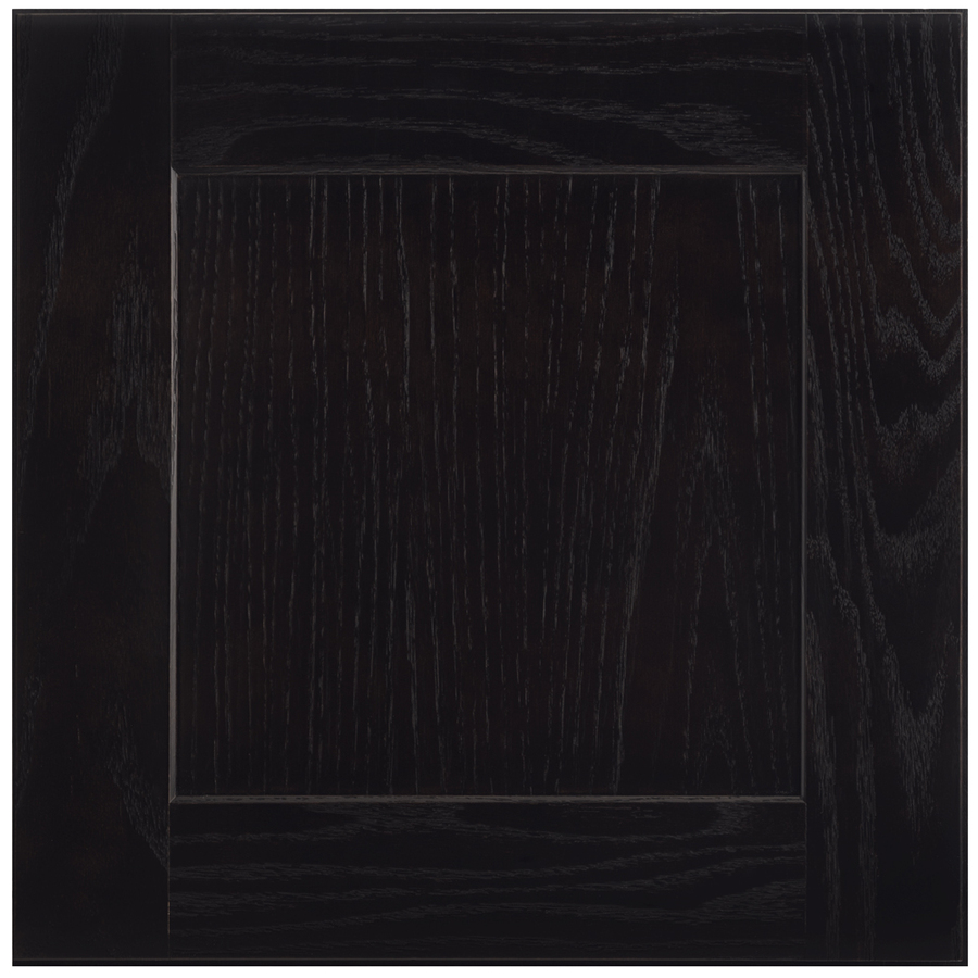 Shenandoah Mission 14.5 in x 14.56 in Espresso Oak Square Cabinet Sample