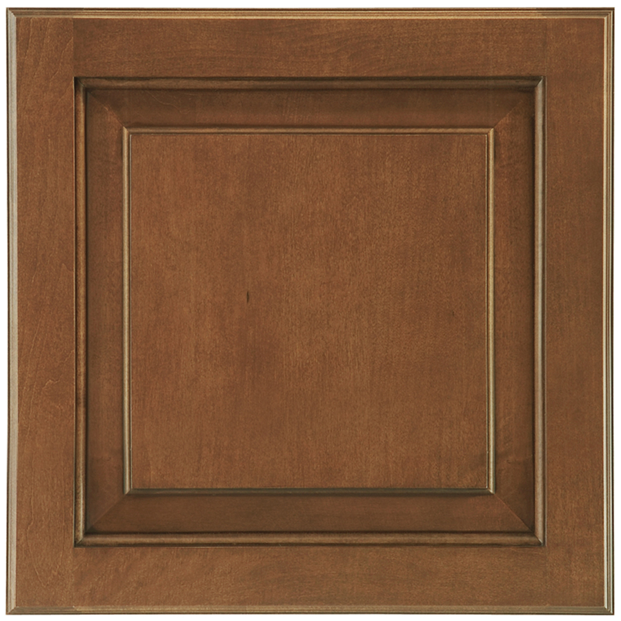 Shenandoah Winchester 14.5 in x 14.56 in Auburn Glaze Maple Square Cabinet Sample