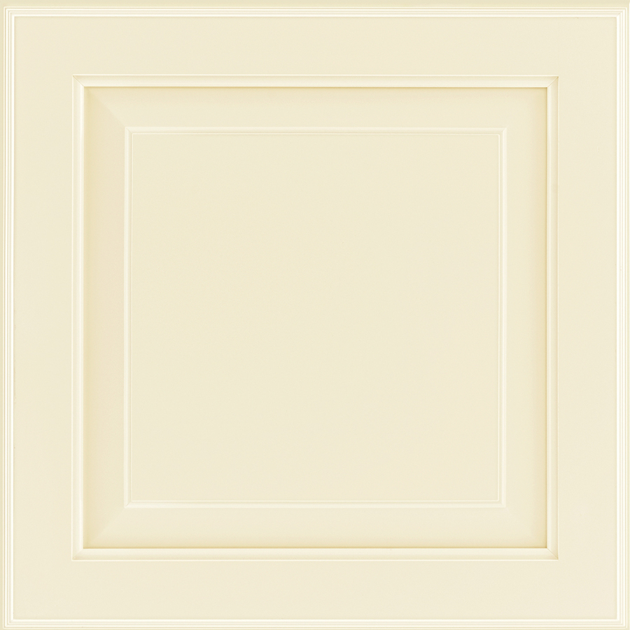 Shenandoah Winchester 14.5 in x 14.56 in Cream Glaze Maple Square Cabinet Sample