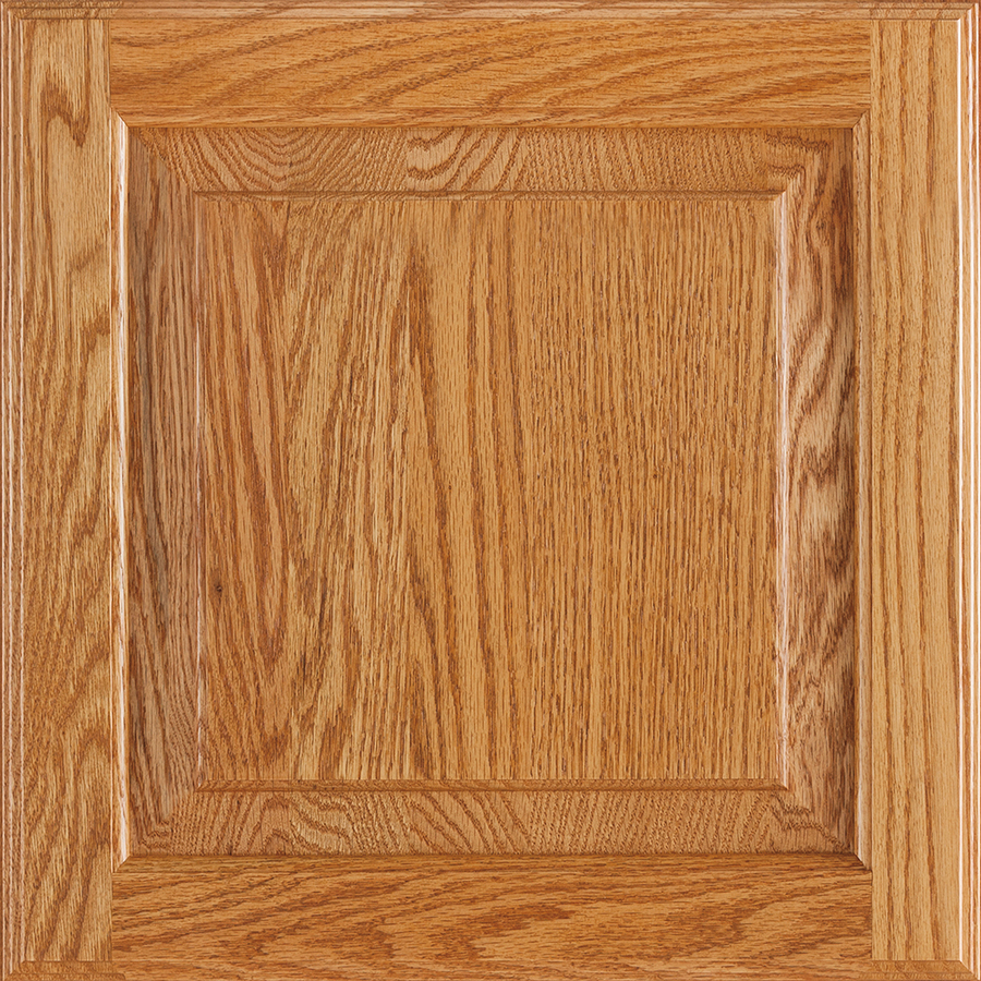 Shenandoah Winchester 14.5 in x 14.56 in Honey Oak Square Cabinet Sample