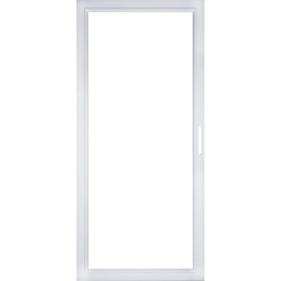 Pella Select 36 in x 81 in White Full View Safety Storm Door Frame