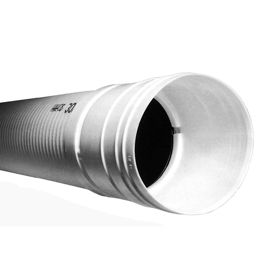 3 in x 10 ft Corrugated Solid Pipe