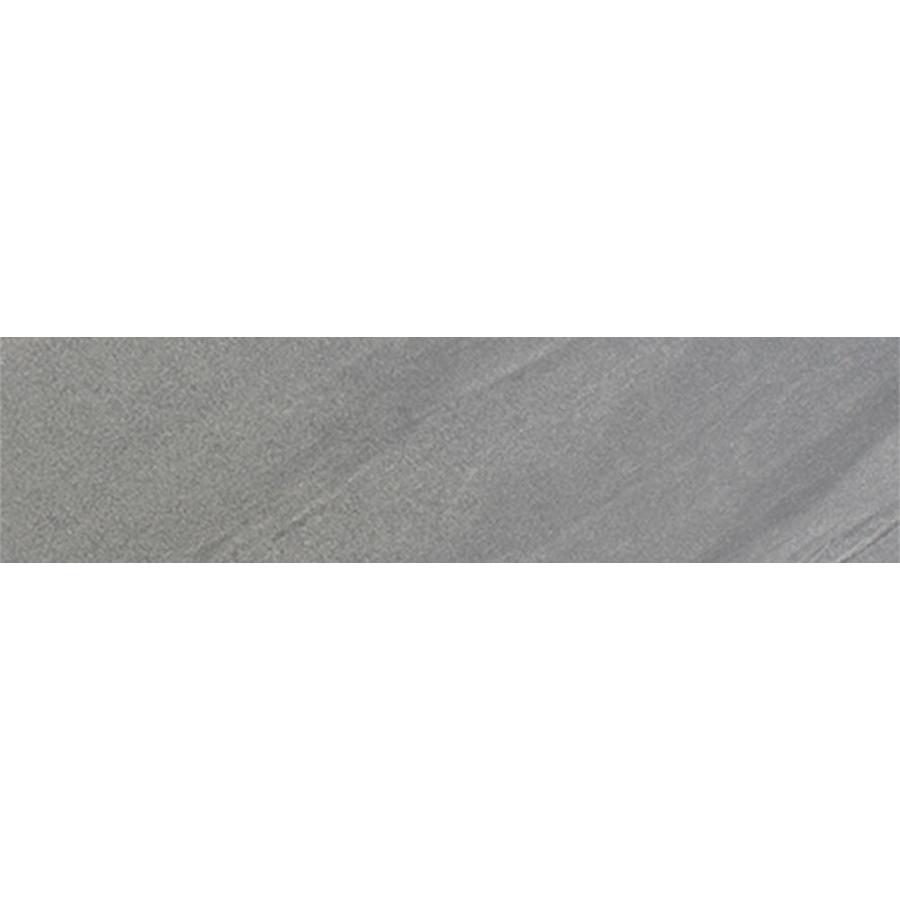 FLOORS 2000 Galaxy Grigio Grey Glazed Porcelain Indoor/Outdoor Bullnose Tile (Common 3 in x 12 in; Actual 3 in x 12 in)