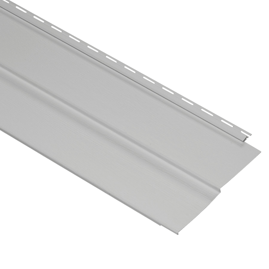 Durabuilt 10 in x 144 in Gray Traditional Vinyl Siding Panel