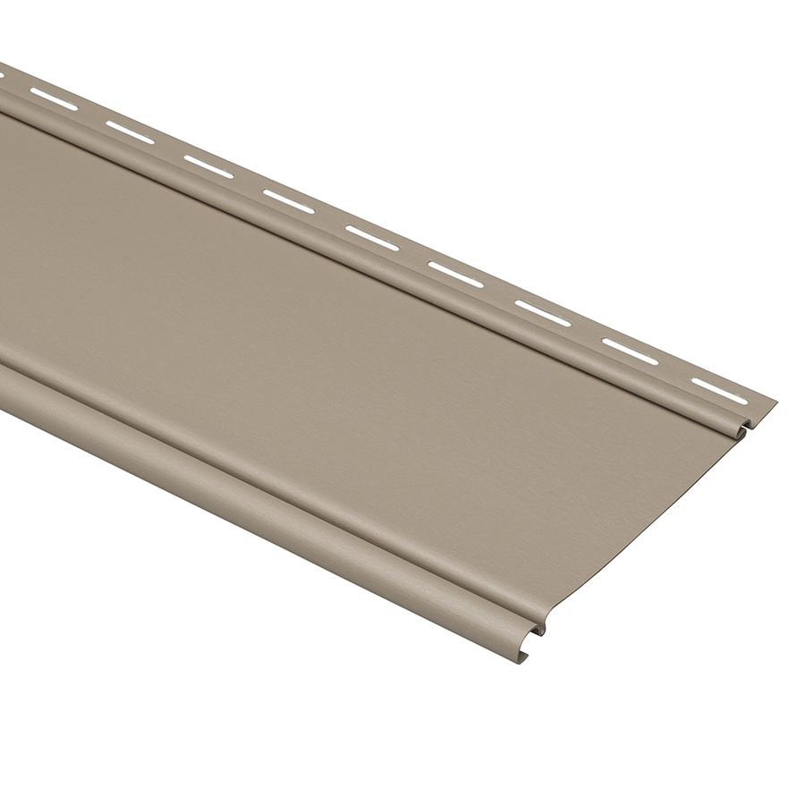 Durabuilt 6.5 in x 148 in Clay Beaded Vinyl Siding Panel