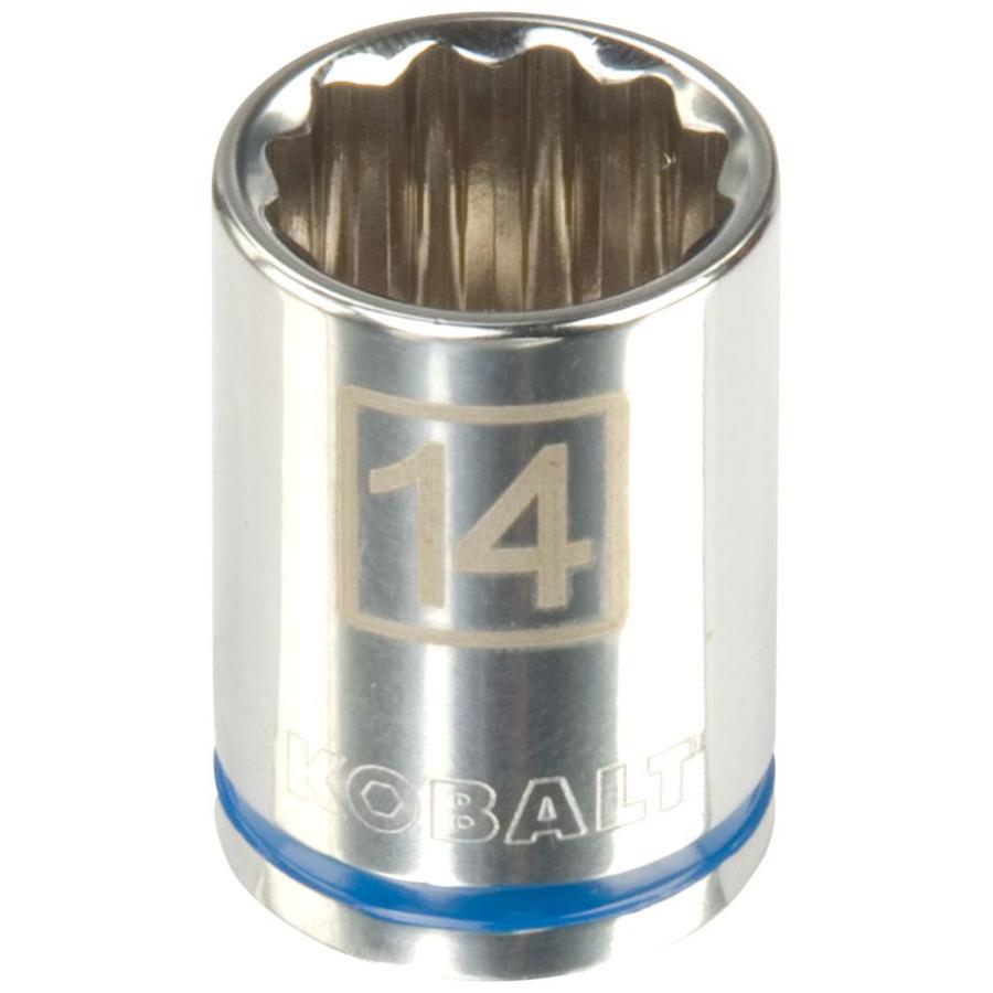 Kobalt 1/2 in Drive 14mm 12 Point Metric Socket