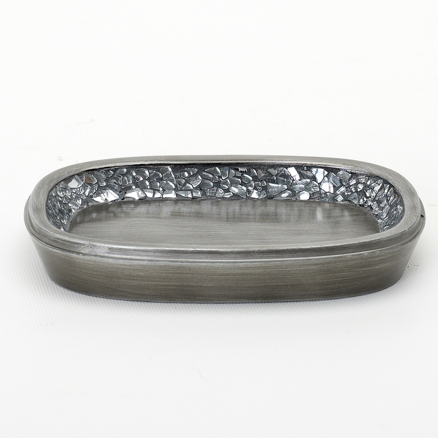 India Ink Altair Brushed Pewter Soap Dish
