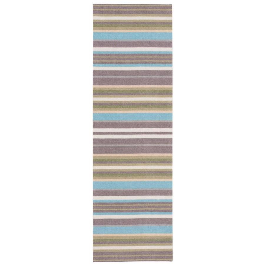 Nourison Waverly Sun And Shade Platinum Rectangular Indoor