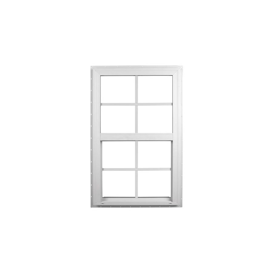 Ply Gem Windows 2600 Series Vinyl Double Pane Single Hung Window (Fits Rough Opening 32 in x 38 in; Actual 31.5 in x 37.5 in)