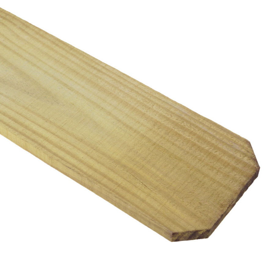 Pressure Treated Wood Pressure Treated Pine Fence Picket (Common 7/16 in x 4 in x 6 ft; Actual 0.44 in x 4 in x 6 ft)