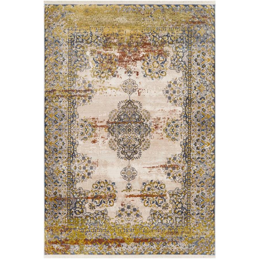 Suryasurya Ephesians 3 X 5 Olive Indoor Medallion Oriental Area Rug In Green Epc2321 275 Dailymail