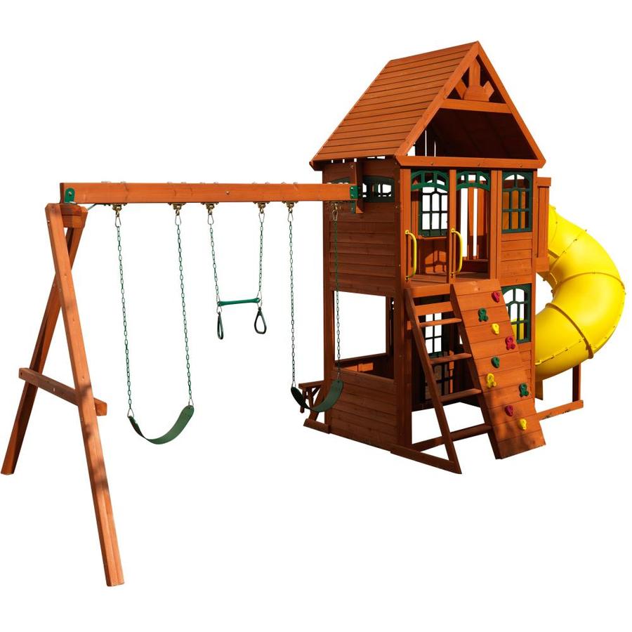 huntington resort wooden playset