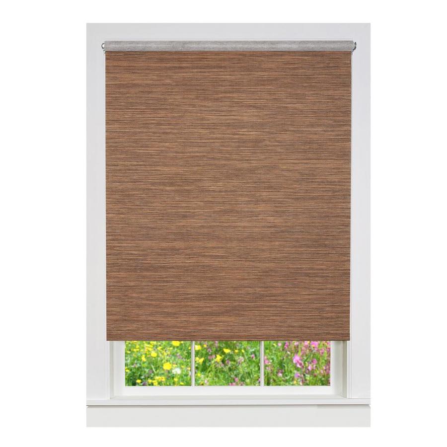 Achim 54-in Cocoa Light Filtering Cordless Roller Shade in Brown | CPS546CO01
