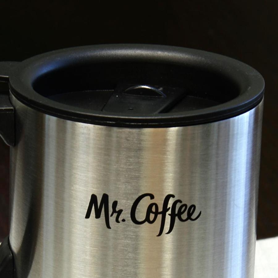 Mr Coffee Expressway 15 Fl Oz Stainless Steel Travel Mug In The Water Bottles Mugs Department At Lowes Com
