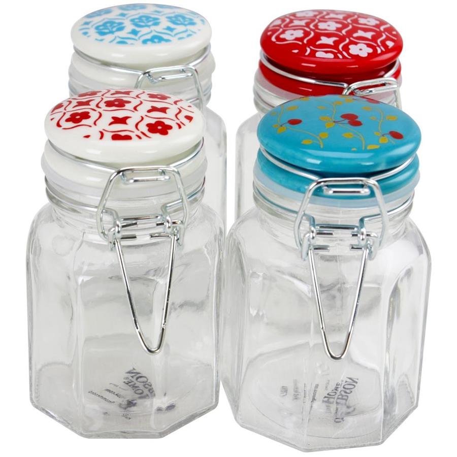 General StoreGeneral Store 4 Piece 3oz Tempered Glass Canning Jar