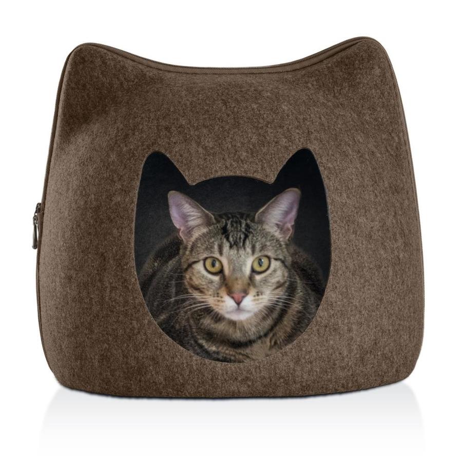 FurHaven Heather Brown Polyester Cat Bed (Large) | 902011