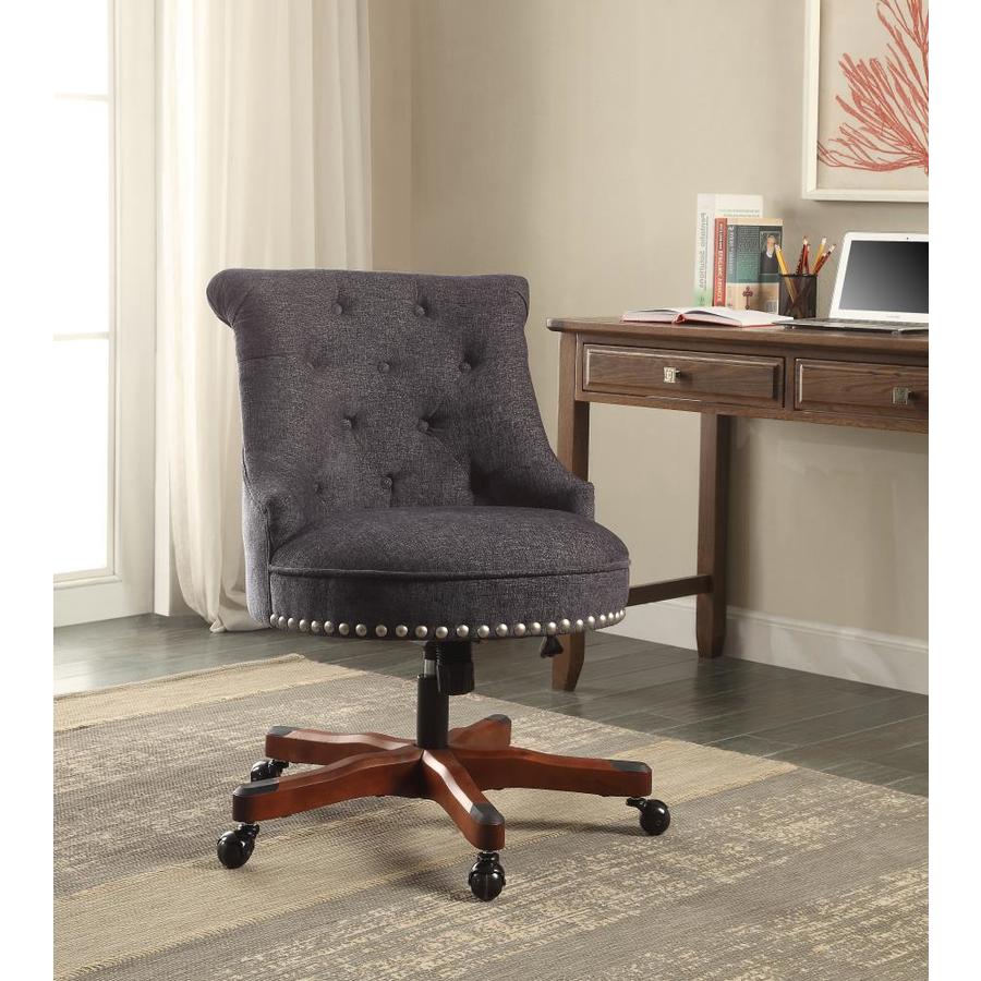 sinclair gray polyester office chair