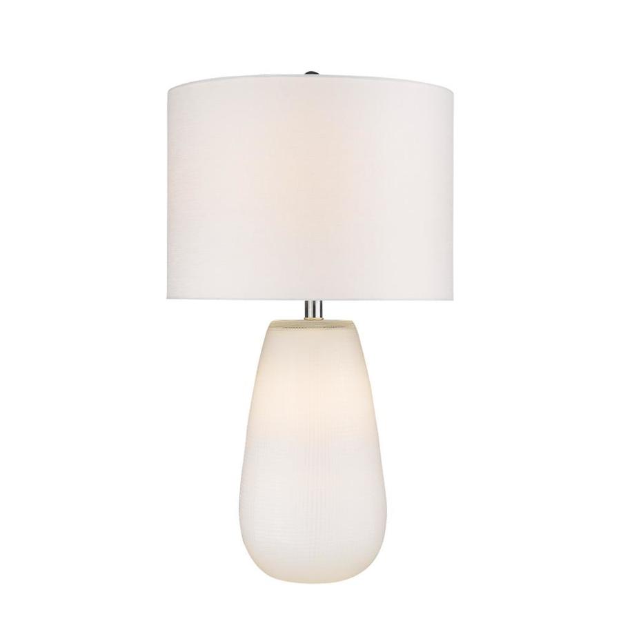 Trend Lighting Home 1 Light White Table Lamp In The Trend Home 1 Light White Table Lamp