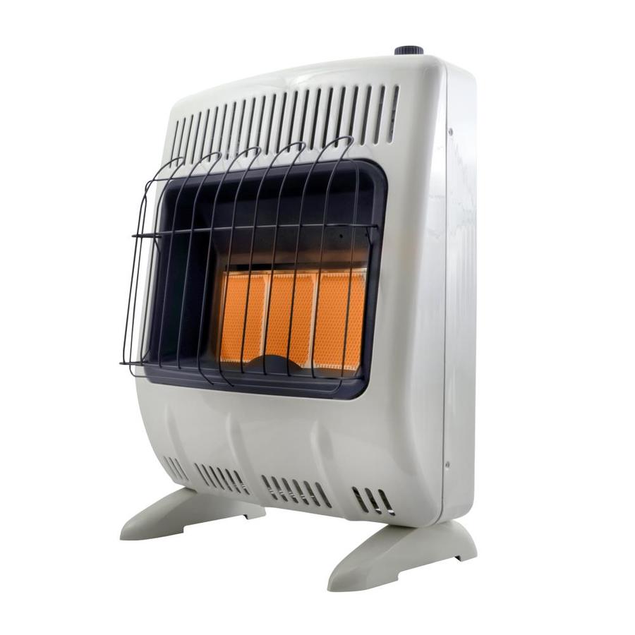 Mr. Heater 10000-BTU Floor Mount Indoor Liquid Propane Vent-Free Radiant Heater in White | 104493