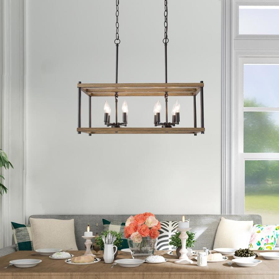 LNC Esch 5 Light Bronze Modern Chandelier Farmhouse Dining LNC Esch 5 Light Bronze Modern Chandelier Farmhouse Dining