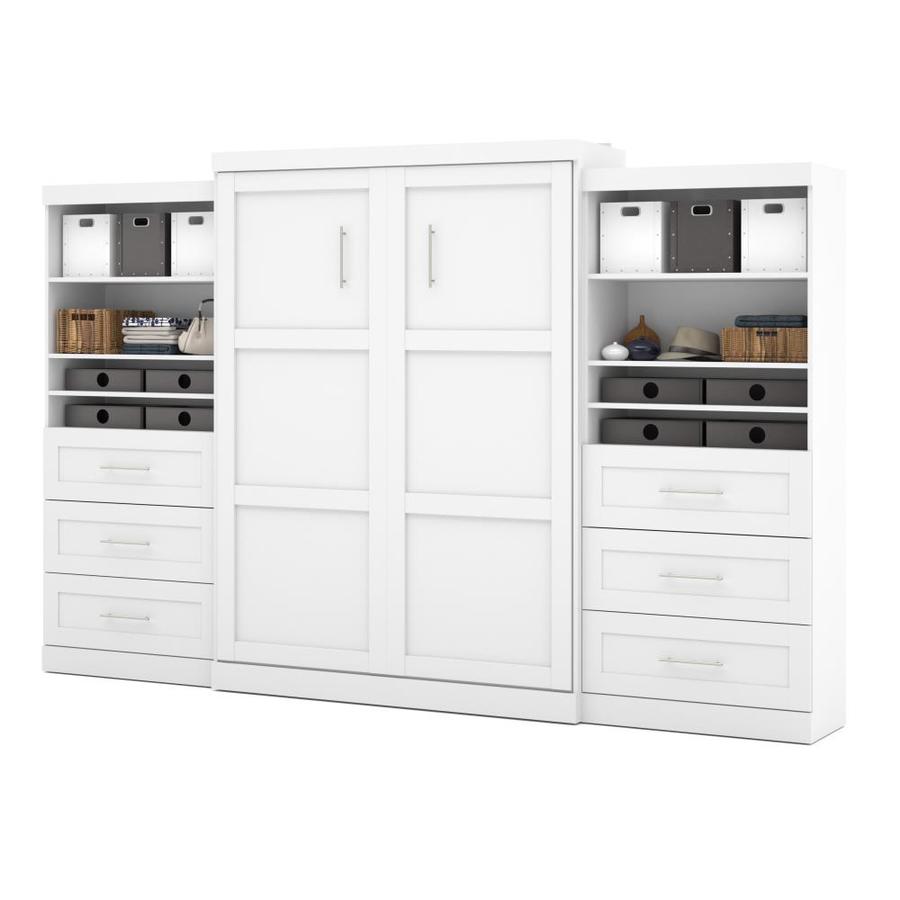 Bestar Pur White Queen Murphy Bed | 26886-17