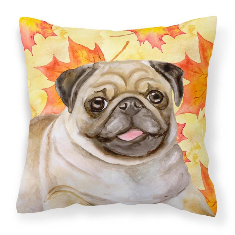 Caroline's Treasures Graphic Print Square Dogs Throw Pillow Polyester | BB9979PW1818