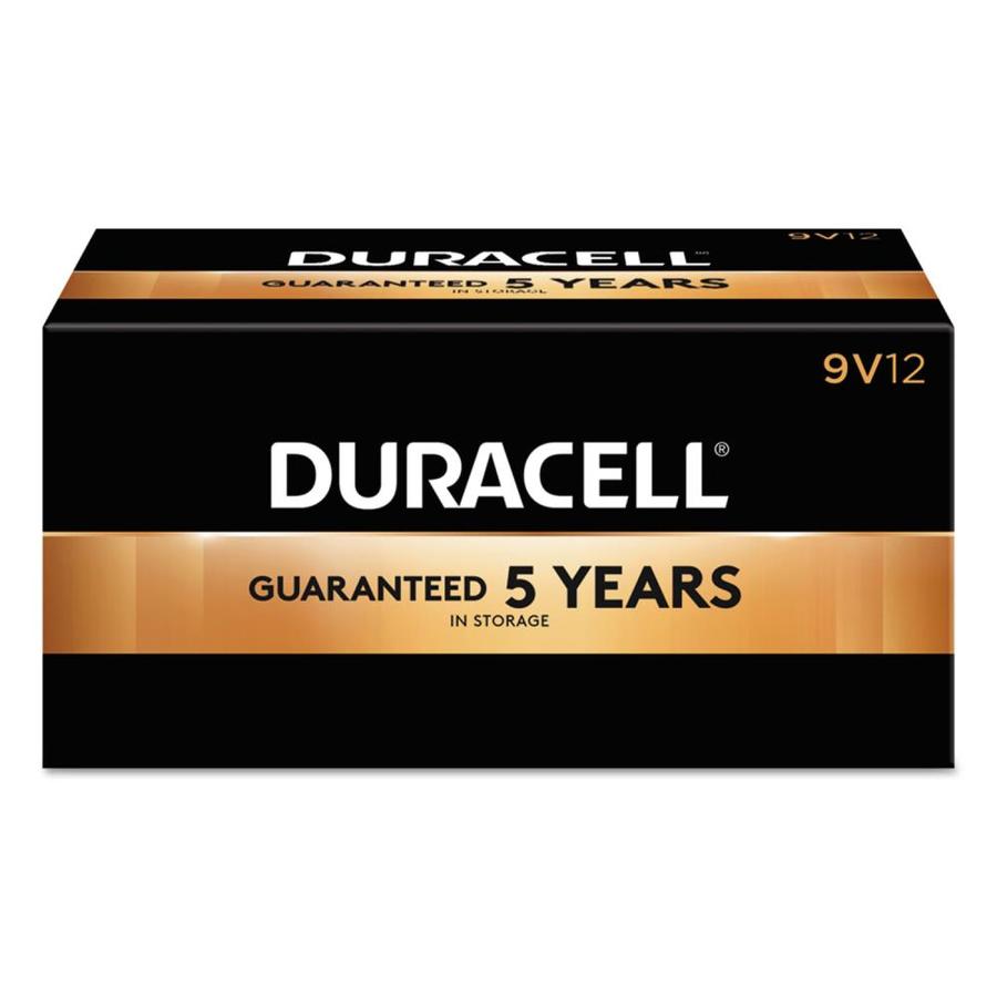 Duracell CopperTop Alkaline 9-Volt Batteries (12-Pack) | DURMN1604BKD
