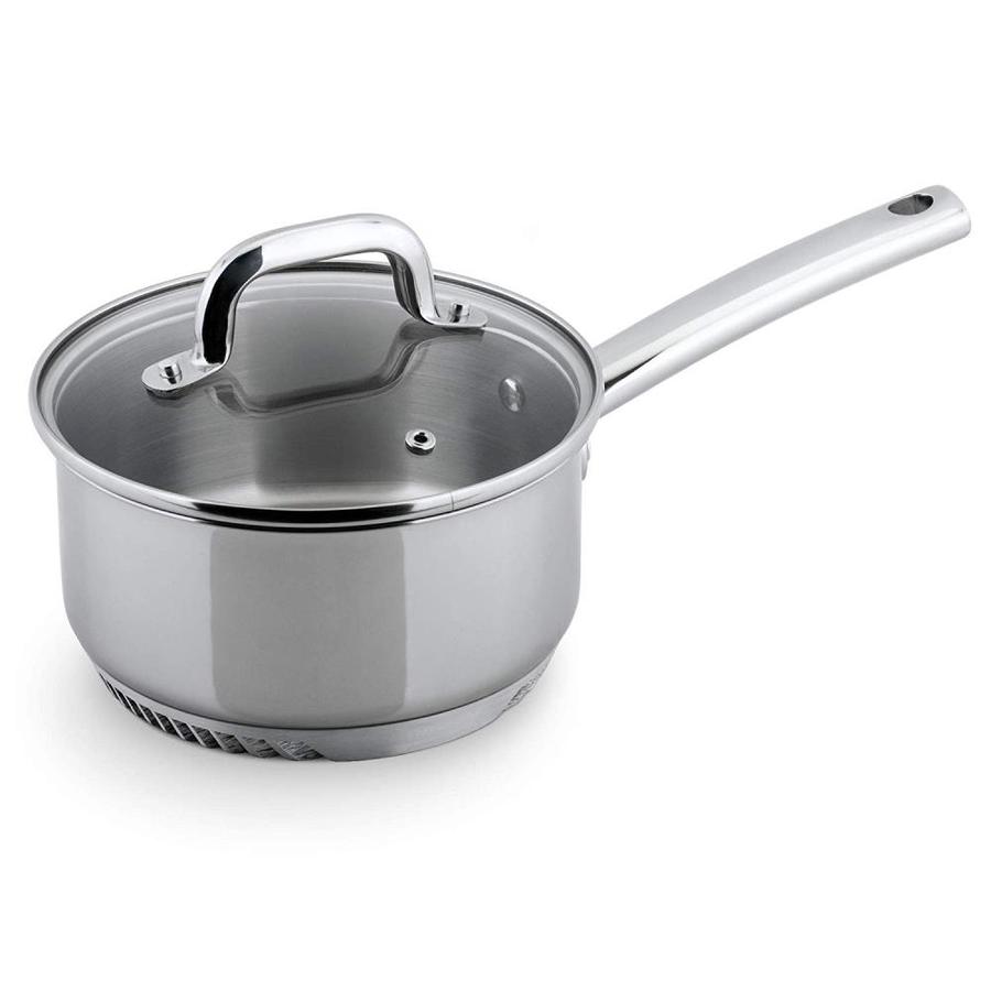 Rapid Boil Stainless Steel 2.2 Pot FreshAir Stainless Steel 2.5 Qt