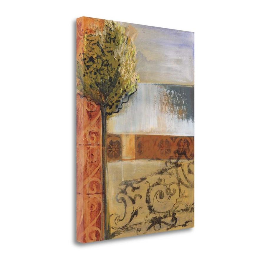 Tangletown Fine Art Frameless 47-in H x 35-in W Abstract Canvas Print Cotton | CABLP234-3547C