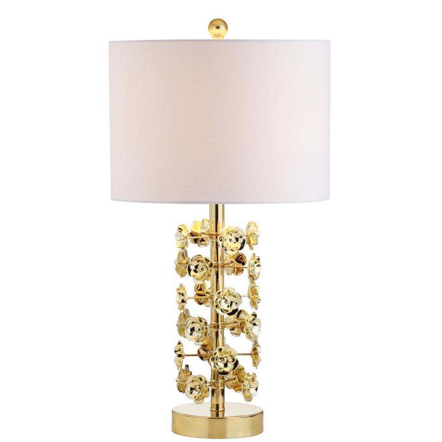 Y 25.5 in Gold Rotary Socket Table Lamp Brass Gold Rotary Socket Table Lamp