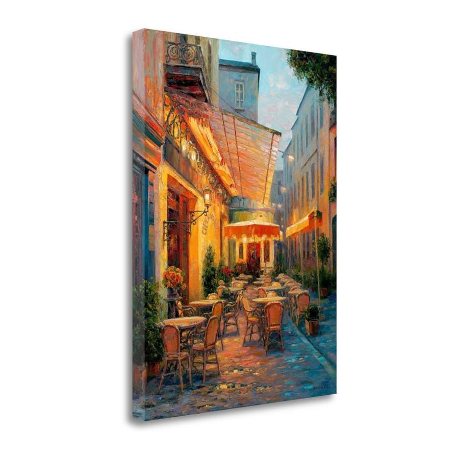 Tangletown Fine Art Frameless 24-in H x 18-in W Cityscape Canvas Print Cotton | ICL740D-1824C