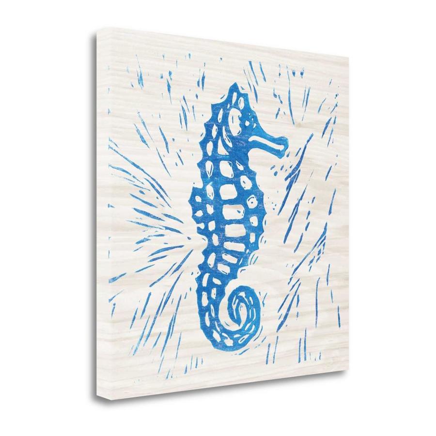 Tangletown Fine Art Frameless 20-in H x 20-in W Coastal Canvas Print Cotton | WA621275-2020C