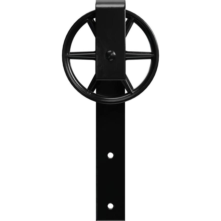 Goldberg Brothers Interior Wagon Wheel Barn Door Hanger In The Barn Door Hardware Department At Lowes Com