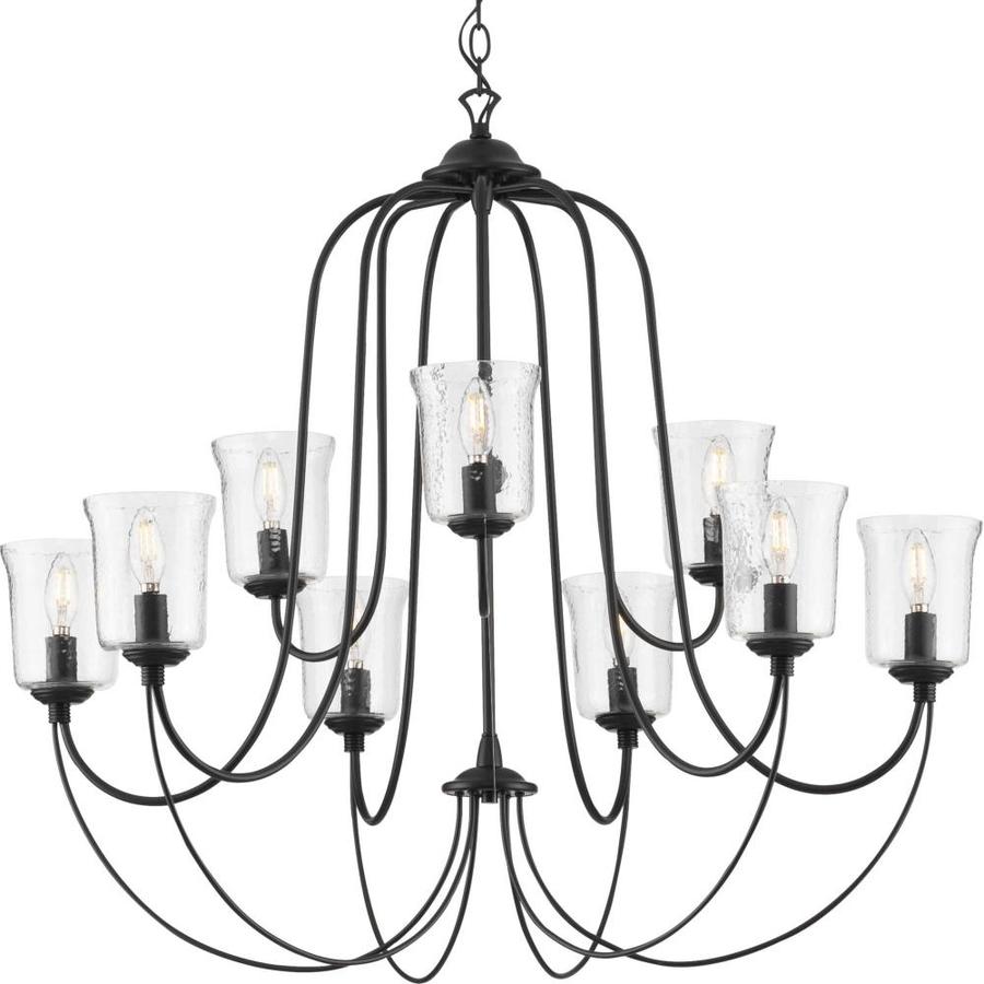 Globe Electric Sansa 6 Light Chandelier, Dark Bronze, Brass Sockets 60257, 51 Globe Electric Sansa 6 Light Chandelier, Dark Bronze, Brass Sockets 60257, 51