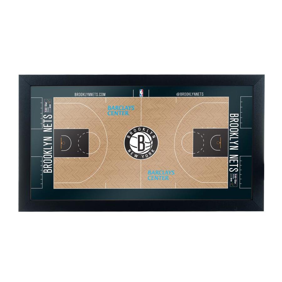 City Brooklyn Nets Trademark Gameroom NBA2000-BN3 NBA Chrome Pub Table