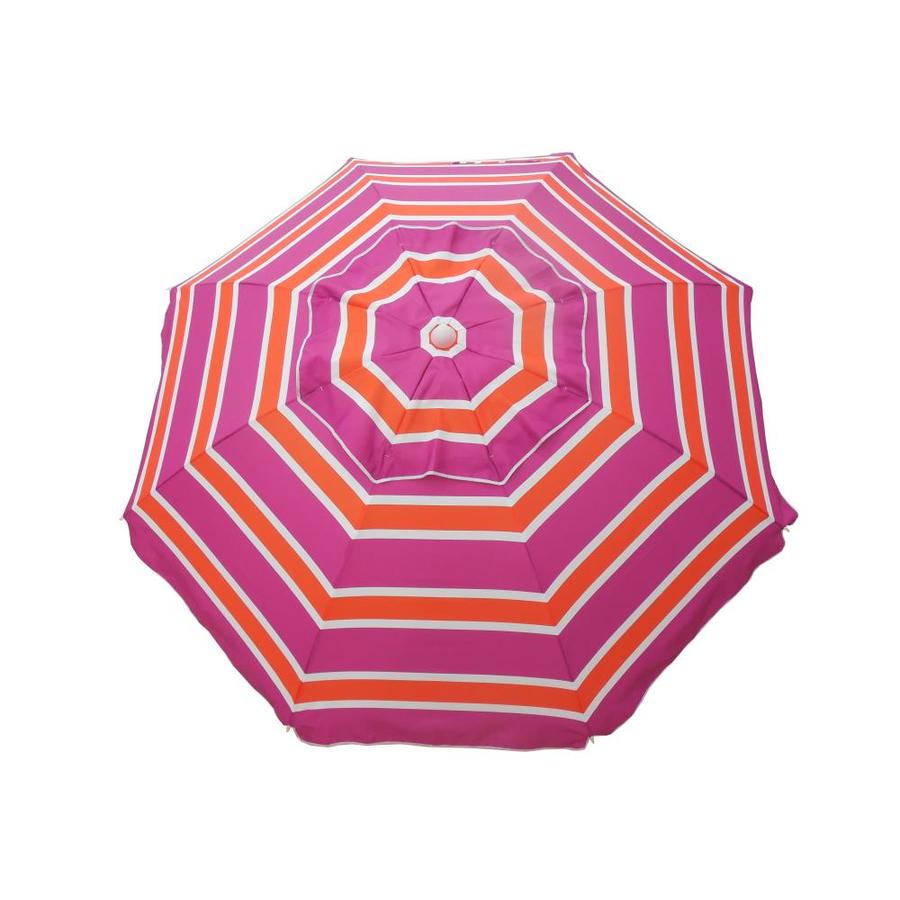 Destinationgeardestinationgear 7 Ft Octagon Orange And Pink With Silver Aluminum Frame Push Button Tilt Market Patio Umbrella 1301 Dailymail